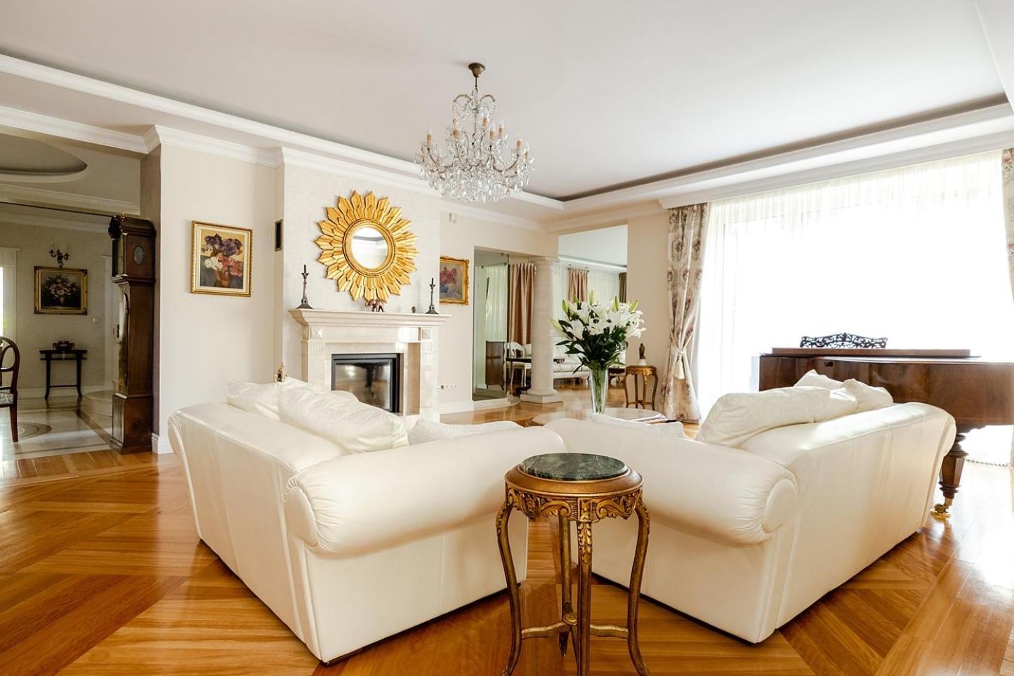 Luxury Villa Indoor Pool Warsaw Magdalenka Exterior photo